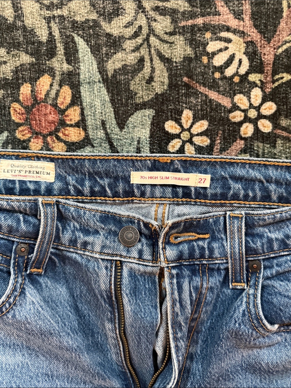 Levi's 70s Hugh Slim Straight jeans